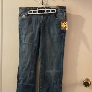 Rocawear Women’s Dark Blue Boot-Cut Jeans